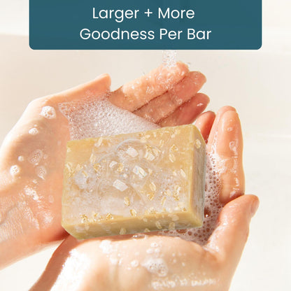 Goat Milk Soap Bar - Honey Oatmeal 